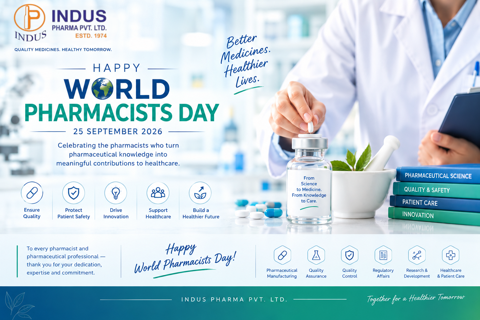 World Pharmacists Day 2026: Celebrating Pharmacists and Their Role in Better Healthcare