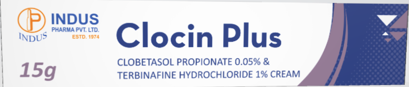 Clobetasol Propinate 0.05% & Terbinafine Hydrochloride 1% Cream