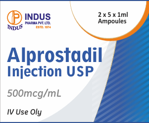 Alprostadil Injection USP 500 mcg/mL