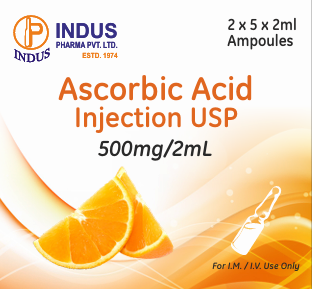Ascorbic Acid Injection USP 500mg/2mL