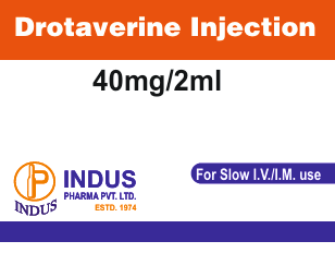 Drotaverine Injection 40mg/2mL