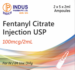 Fentanyl Citrate Injection USP 100mcg/2mL