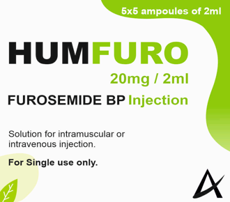 Furosemide Injection BP 20mg/mL