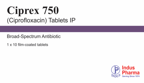 Ciprofloxacin Tablets 750 mg