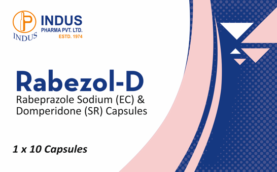 Rabeprazole (EC) + Domperidone (SR) Capsules