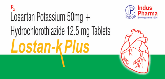Losartan Potassium 50mg + Hydrochlorothiazide 12.5mg