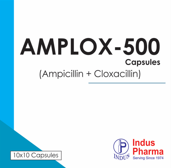 Ampicillin 250mg + Cloxacillin 250mg