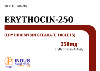 Erythromycin Stearate Tablets 250 mg